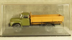 Зил-130 на арочной резине, сельхоз вариант, хаки/коричневый, TruckTyr 1:43