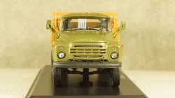 Зил-130 на арочной резине, сельхоз вариант, хаки/коричневый, TruckTyr 1:43