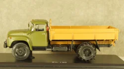 Зил-130 на арочной резине, сельхоз вариант, хаки/коричневый, TruckTyr 1:43