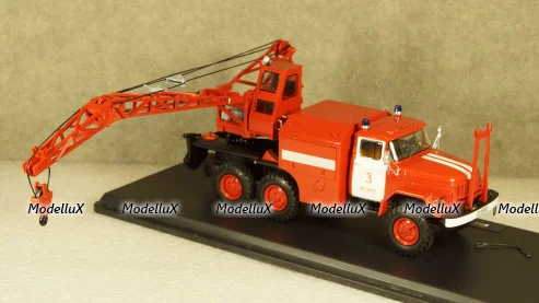 Зил-131 Пожарный автомобиль тех. Службы. г.Могилев 1989г., TruckTyr 1:43