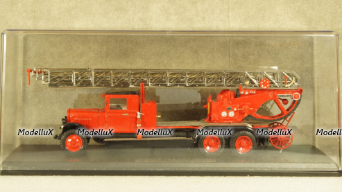 Зис-6 с лестницей Metz 1934г, Мастерская Молотков 1:43