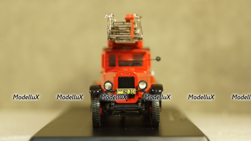 Зис-6 с лестницей Metz 1934г, Мастерская Молотков 1:43
