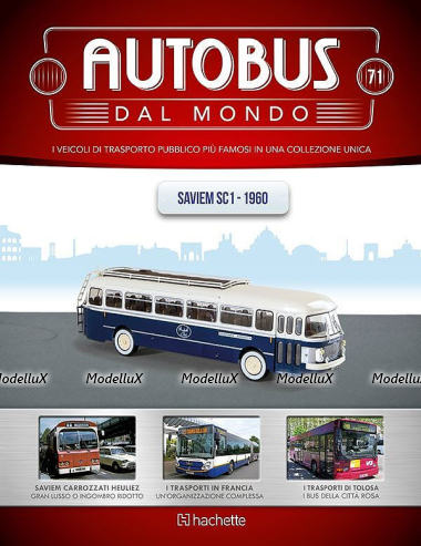 SAVIEM SC1 1960 №71, Hachette 1:43