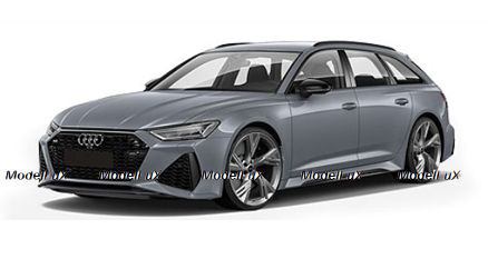 Audi RS 6 Avant 2019 Grey, 870010012, Minichamps 1:87