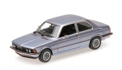 BMW 323i (E21) 1975 Light Blue, 870020000, Minichamps 1:87