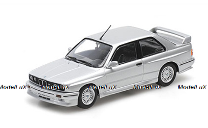 BMW M3 (E30) 1986 Silver, 870020224, Minichamps 1:87