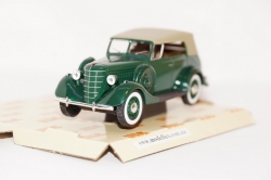 ГАЗ 11-40 с тентом зелёный