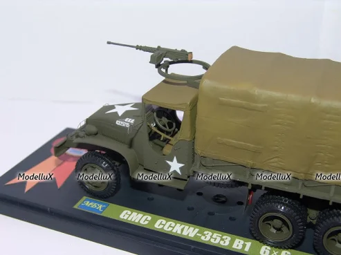Studebaker US6 U1 с зениткой Browning США, МБК 1:43