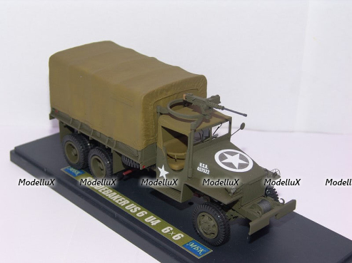 Studebaker US6 U1 с зениткой Browning США, МБК 1:43