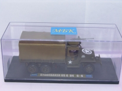 Studebaker US6 U1 с зениткой Browning США, МБК 1:43