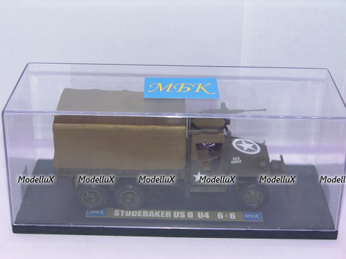 Studebaker US6 U1 с зениткой Browning США, МБК 1:43