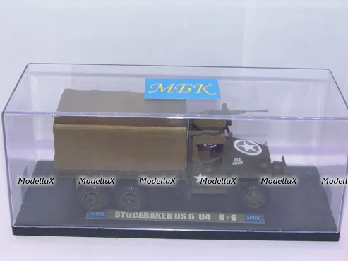 Studebaker US6 U1 с зениткой Browning США, МБК 1:43