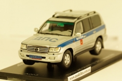 Toyota Land Cruiser 100 ДПС Москва 2007, Spark 1:43