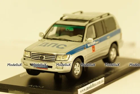 Toyota Land Cruiser 100 ДПС Москва 2007, Spark 1:43