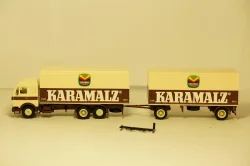 Mercedes "Karamalz" + полуприцеп, Albedo 1:87