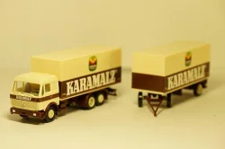 Mercedes "Karamalz" + полуприцеп, Albedo 1:87