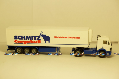 Mercedes + "Schmitz cargobul" полуприцеп 1:87
