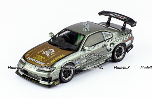 Nissan Silvia R-SPEC S15 1999, Sean Boswell, silver, Fast & Furious #49, Altaya 1:43