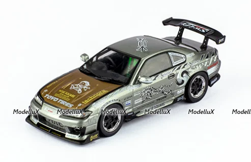 Nissan Silvia R-SPEC S15 1999, Sean Boswell, silver, Fast & Furious #49, Altaya 1:43