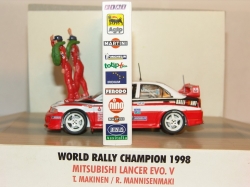 Mitsubishi Lancer EVO V 1998, Makinen/Mannisenmaki