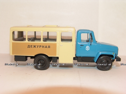 Газ 3307 ТС-3966 вахтовый автомобиль, Херсон Моделс 1:43