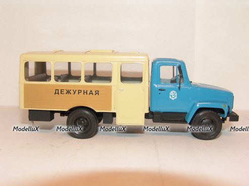 Газ 3307 ТС-3966 вахтовый автомобиль, Херсон Моделс 1:43
