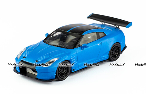 Nissan GT-R (R35) Bensopra 2012, Brian O'Conner, blue, Fast & Furious #60, Altaya 1:43