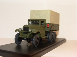 Зис 36 6х6 с тентом, Miniclassic 1:43