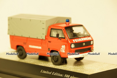 VW T3b Pritsche/Plane  Feuerwehr