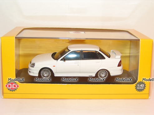 Lada Priora TSM белая, 221702, DiP Models 1:43