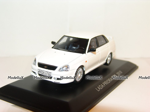 Lada Priora TSM белая, 221702, DiP Models 1:43