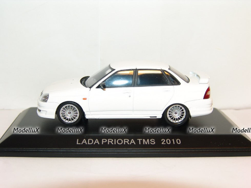 Lada Priora TSM белая, 221702, DiP Models 1:43