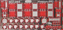 Фототравление Базовый набор Икарус-260 (Modimio), EM-265, 1:43