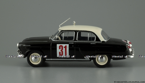 ГАЗ М21 Волга №31 Rally Montecarlo 1964 S.Tenishev - A.Dmitrievsky