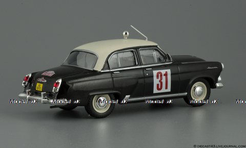 ГАЗ М21 Волга №31 Rally Montecarlo 1964 S.Tenishev - A.Dmitrievsky