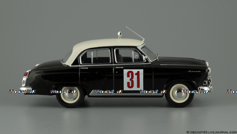 ГАЗ М21 Волга №31 Rally Montecarlo 1964 S.Tenishev - A.Dmitrievsky