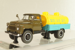 Газ-53А АЦПТ-3,3 "Молоко", хаки/желтый, 1973 г., 105357, DiP Models 1:43