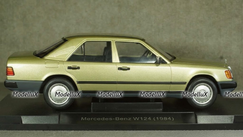 Mercedes 200D W124 1984 metallic-light green, 18205, MCG 1:18
