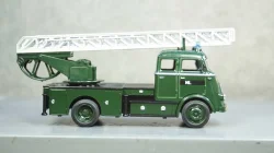 DAF A1600 fire engine NL 1962 darkgreen, Yat Ming 1:43