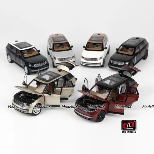 Range Rover Land Rover, SV Serenity, Green with white roof, LCD 1:43