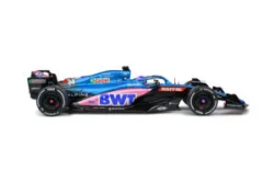 Renault F1 A522 Team Alpine BMW N 14 Monaco GP 2022 Fernando Alonso, blue pink, 1808803, Solido 1:18