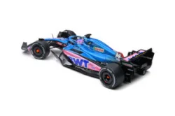Renault F1 A522 Team Alpine BMW N 14 Monaco GP 2022 Fernando Alonso, blue pink, 1808803, Solido 1:18