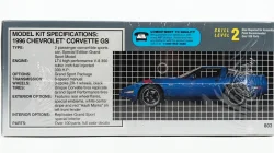 Chevrolet Corvette GS (C4) 1996, Model Kit, 8030, AMT Ertl 1:25