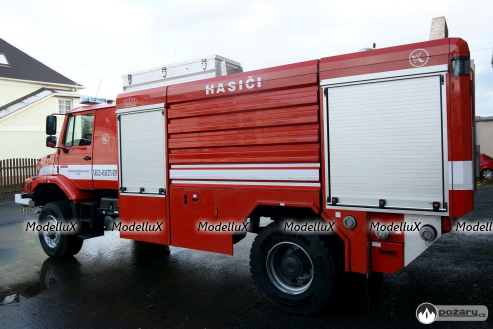 Mercedes-Benz Zetros 1833 A 4x4 TLF 20/4500, пожарный автомобиль, красный, TR4839, TruckTyr 1:43