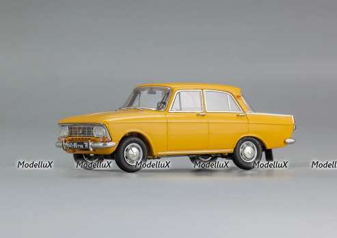 Москвич-412ИЭ АЗЛК 1974 г., золотое руно, 141203, Dip Models 1:43