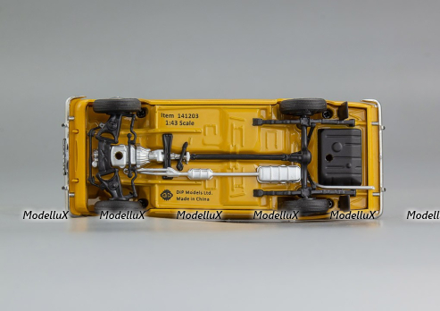 Москвич-412ИЭ АЗЛК 1974 г., золотое руно, 141203, Dip Models 1:43