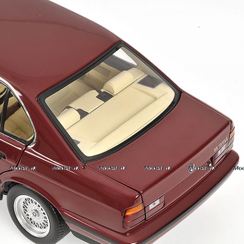 BMW 535I (E34) 1988 Red, 100024006, Minichamps 1:18