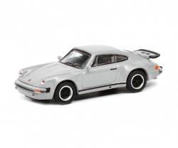 Porsche 911(930) silver, 452656200, Schuco 1:87