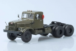КРАЗ 258 седельный тягач хаки, АИСТ 1:43