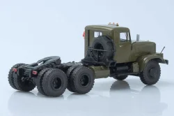 КРАЗ 258 седельный тягач хаки, АИСТ 1:43